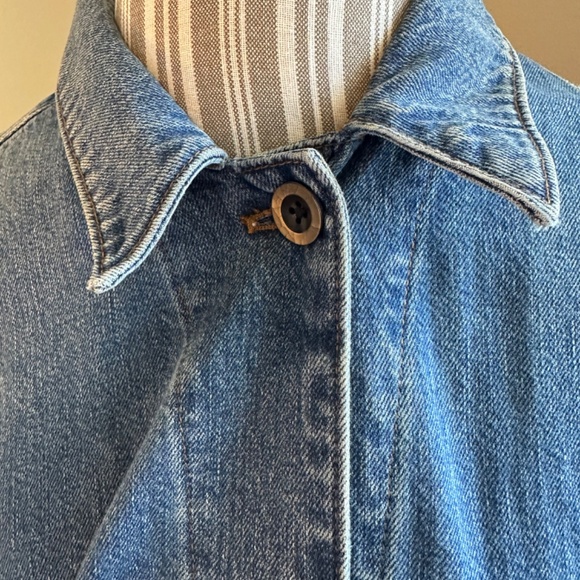 Denim Trench Coat - Picture 7 of 8